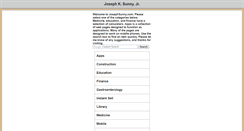 Desktop Screenshot of josephsunny.com